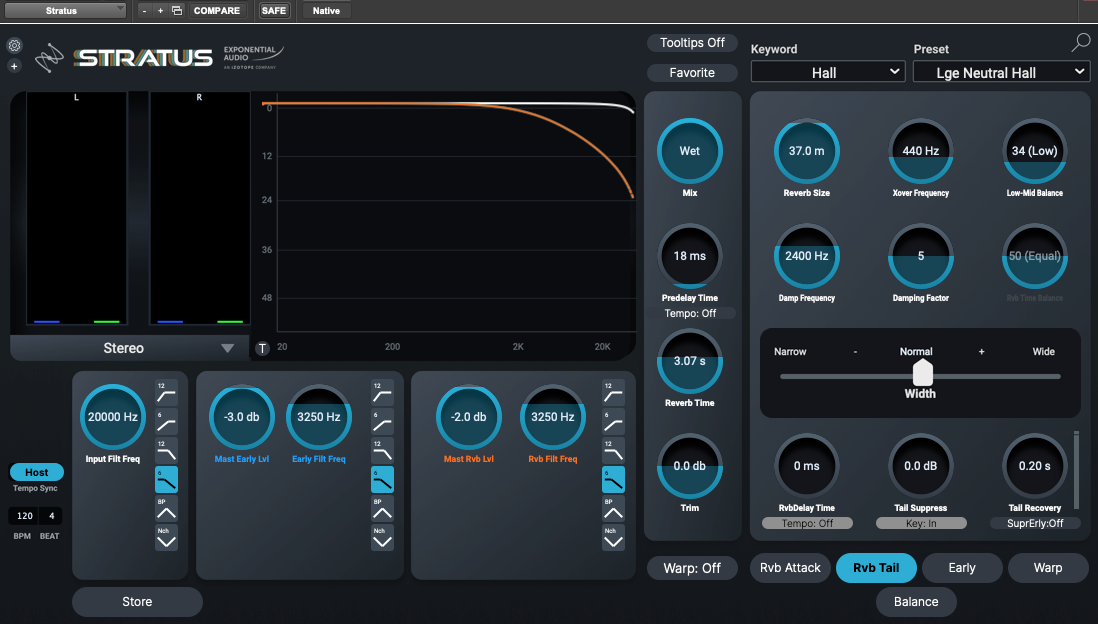 Exponential Audio Stratus